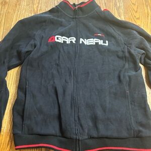 Garneau Black Jacket with Red Accents
